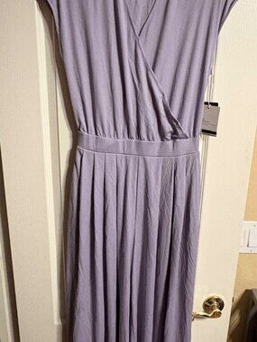 Halara Lavender Crossover Jumpsuit S Tall NWT